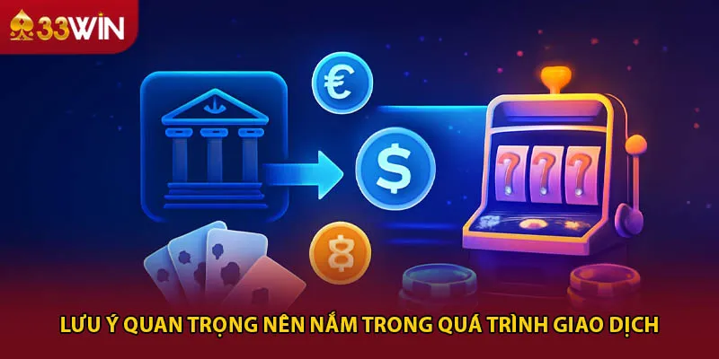 Lưu ý quan trọng nên nắm trong quá trình giao dịch